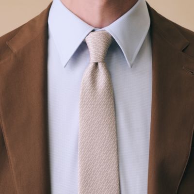 メンズ シルクネクタイ、ボウタイ、ポケットチーフ | Hermès